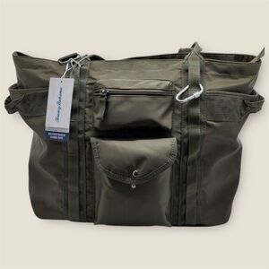 Tommy Bahama Go Everywhere Green Cargo Tote Bag